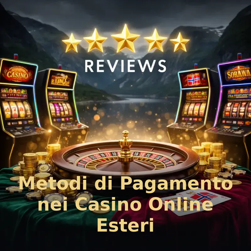 Metodi di Pagamento nei Casino Online Esteri